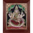 Santhana Lakshmi Tanjore Painting