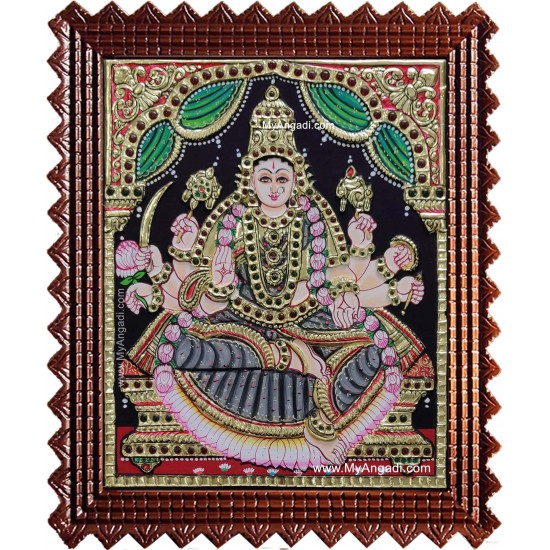 Ashta Lakshmi Tanjore Painting