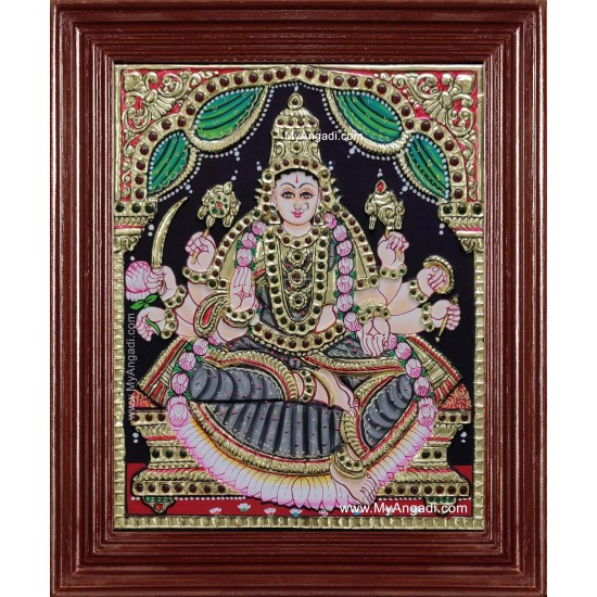 Ashta Lakshmi Tanjore Painting