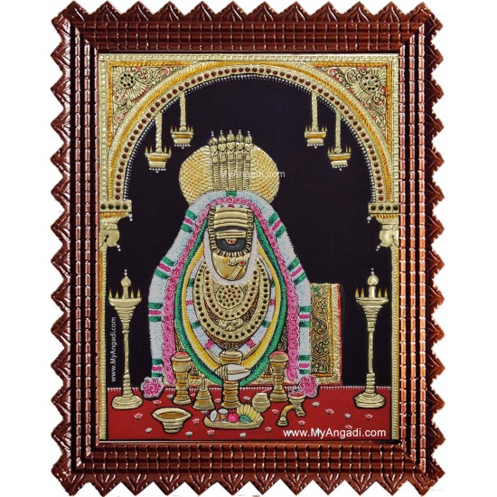 Arunachaleswarar Tanjore Painting