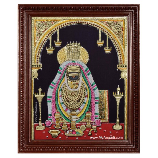Arunachaleswarar Tanjore Painting Arunachaleswarar Tanjore Painting