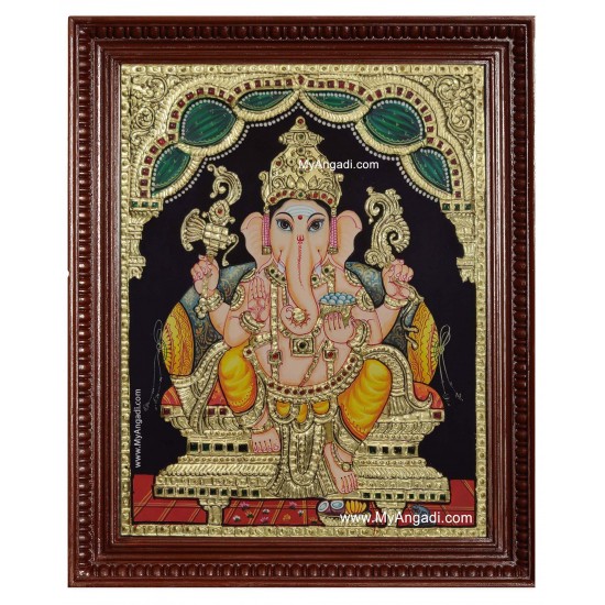 Ganesha Tanjore Painting