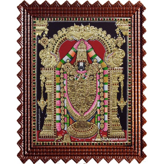 Tirupathi Balaji Tanjore Painting Tirupathi Balaji Tanjore Painting