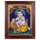 Butter Krishna Tanjore Painting Butter Krishna Tanjore Painting