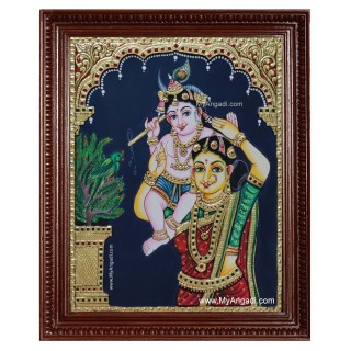 Yasotha Krishna Tanjore Painting