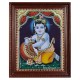 Krishna Butter Pot Tanjore Painting