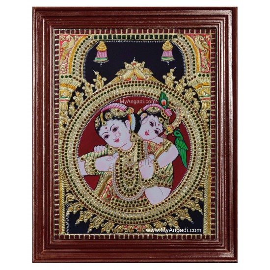 Yasotha Krishna Tanjore Painting