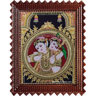 Yasotha Krishna Tanjore Painting