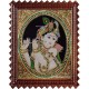 Flute Krishna Tanjore Painting Flute Krishna Tanjore Painting