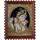 Flute Krishna Tanjore Painting