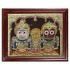 Jagannath - Krishna Balaram Subathra Tanjore Painting