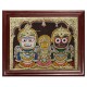 Jagannath - Krishna Balaram Subathra Tanjore Painting Jagannath - Krishna Balaram Subathra Tanjore Painting