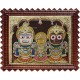 Jagannath - Krishna Balaram Subathra Tanjore Painting Jagannath - Krishna Balaram Subathra Tanjore Painting