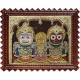 Jagannath - Krishna Balaram Subathra Tanjore Painting