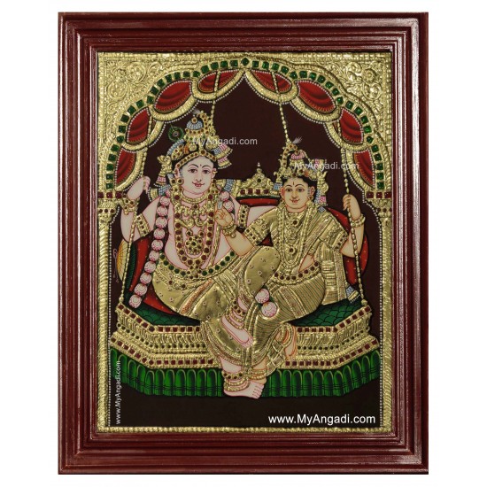 Radha Krishna Tanjore Painting Radha Krishna Tanjore Painting