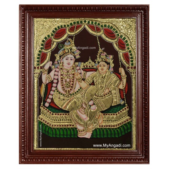 Radha Krishna Tanjore Painting Radha Krishna Tanjore Painting