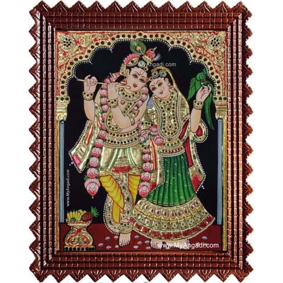 Radhe Krishna Tanjore Painting Radhe Krishna Tanjore Painting