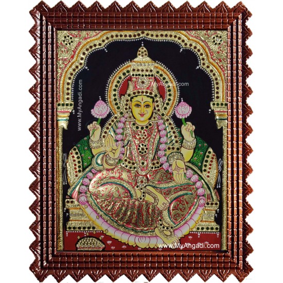 Mahalakshmi Tanjore Painting