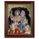 Shiva Family Paarvathi Ganesh Murugan Tanjore Painting Shiva Family Paarvathi Ganesh Murugan Tanjore Painting