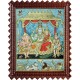 Shiva Family Paarvathi Ganesh Murugan Tanjore Painting