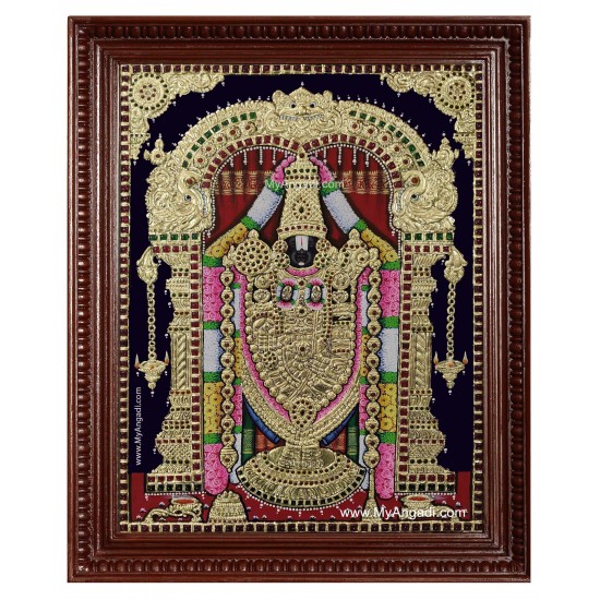 Tirupathi Balaji Tanjore Painting