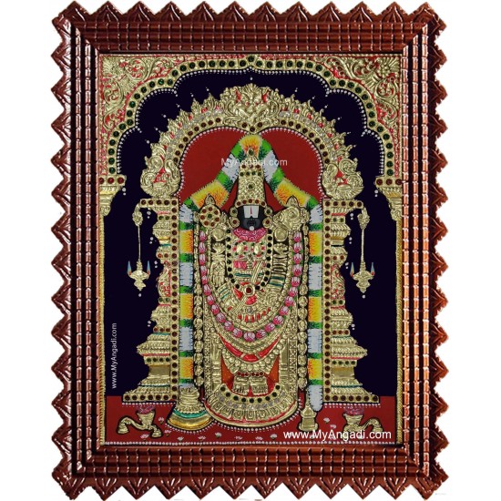 Balaji Lakshmi Tanjore Painting