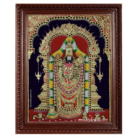 Balaji Lakshmi Tanjore Painting Balaji Lakshmi Tanjore Painting