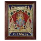 Vishnu Sri Devi Bhoo Devi Tanjore Painting