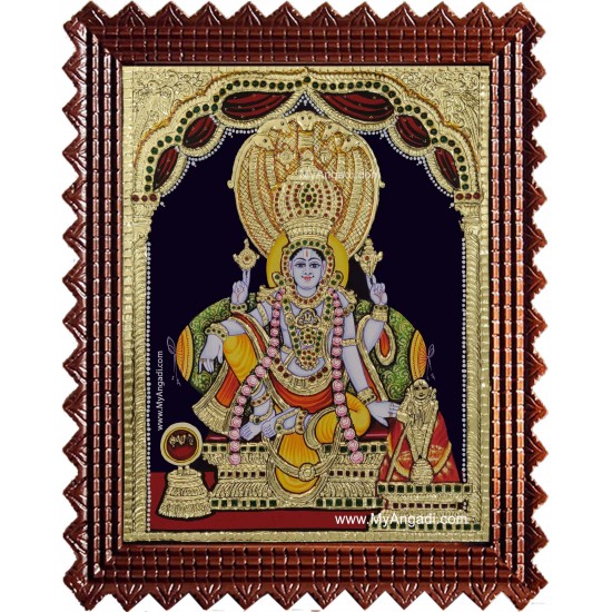 Perumal Tanjore Painting Perumal Tanjore Painting