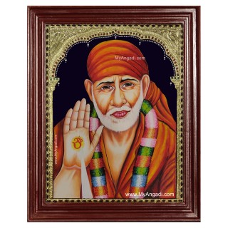 Sai Baba Tanjore Painting