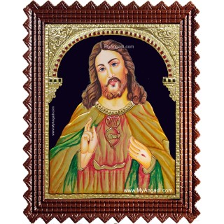 Jesus Tanjore Painting