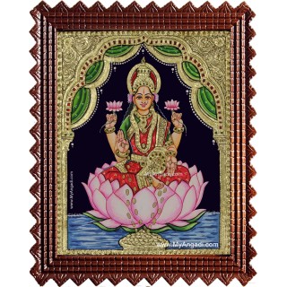 Maha Lakshmi Tanjore Painting