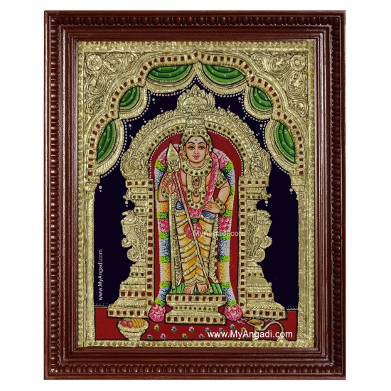 Murugan Tanjore Painting Murugan Tanjore Painting