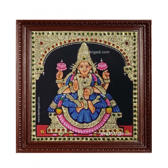Aiswarya Lakshmi Ashtlakshmi Tanjore Painting Aiswarya Lakshmi Ashtlakshmi Tanjore Painting