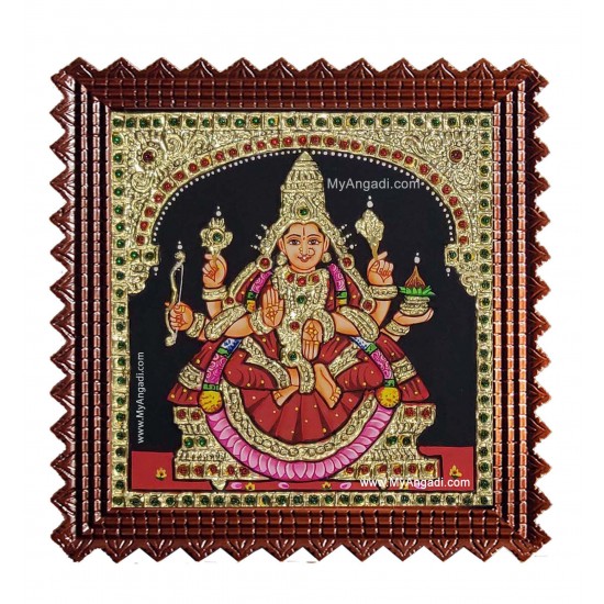Dhana Lakshmi Ashtlakshmi Tanjore Painting Dhana Lakshmi Ashtlakshmi Tanjore Painting