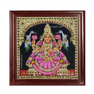 Gaja Lakshmi Ashtlakshmi Tanjore Painting
