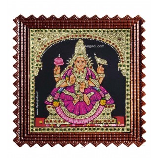 Adhi Lakshmi Ashtlakshmi Tanjore Painting