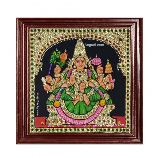 Dhanya Lakshmi Ashtlakshmi Tanjore Painting Dhanya Lakshmi Ashtlakshmi Tanjore Painting