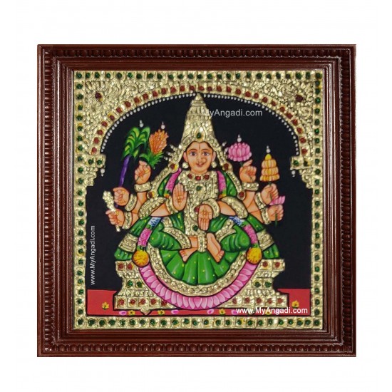 Dhanya Lakshmi Ashtlakshmi Tanjore Painting Dhanya Lakshmi Ashtlakshmi Tanjore Painting