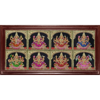 Ashta Lakshmi Tanjore Painting