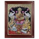 Lakshmi Ganesha Saraswathi Tanjore Painting