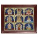 Panel Shiva Balaji Lakshm Murugan Ganesha Saraswathi Tanjore Painting