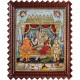 Siva Family Paarvathi Ganesh Murugan Tanjore Painting