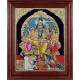 Shiva Darbar Family Paarvathi Ganesh Murugan Tanjore Painting Shiva Darbar Family Paarvathi Ganesh Murugan Tanjore Painting