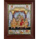 Shiva Family Paarvathi Ganesh Murugan Tanjore Painting