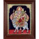 Shiva Parvati Pradosha Shivan Tanjore Painting