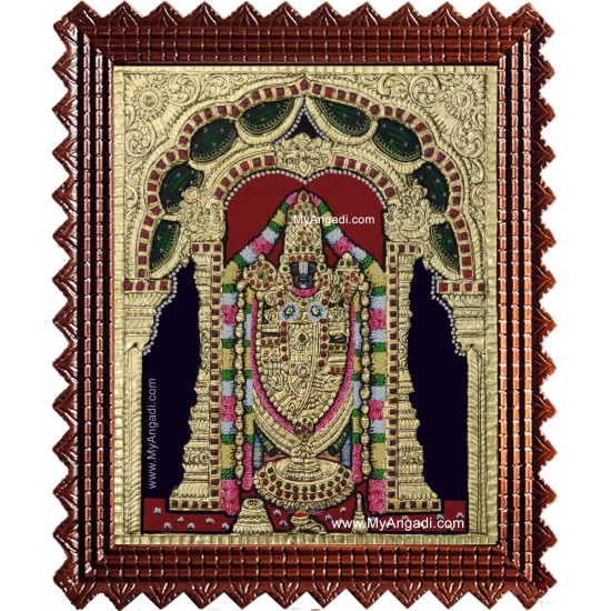 Tirupathi Balaji Tanjore Painting