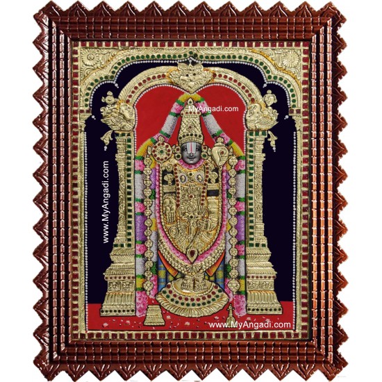 Tirupathi Venkateswara Tanjore Painting