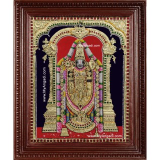Tirupathi Venkateswara Tanjore Painting Tirupathi Venkateswara Tanjore Painting