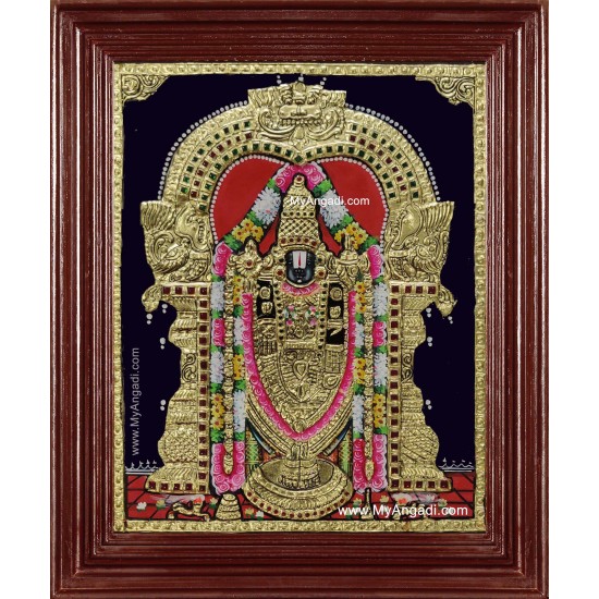 Tirumala Tirupathi Balaji Tanjore Painting Tirumala Tirupathi Balaji Tanjore Painting
